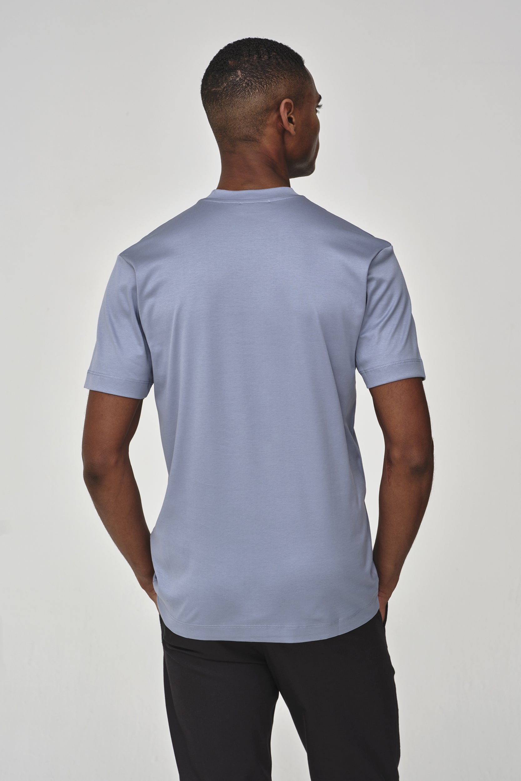 Interlock Supima T-Shirt | Lavender