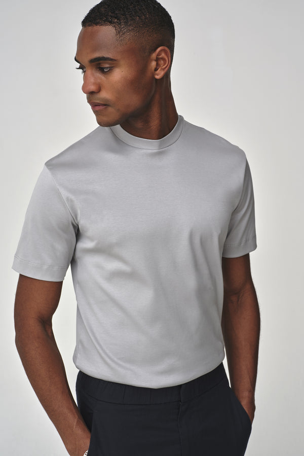 Interlock Supima T-Shirt | Marble