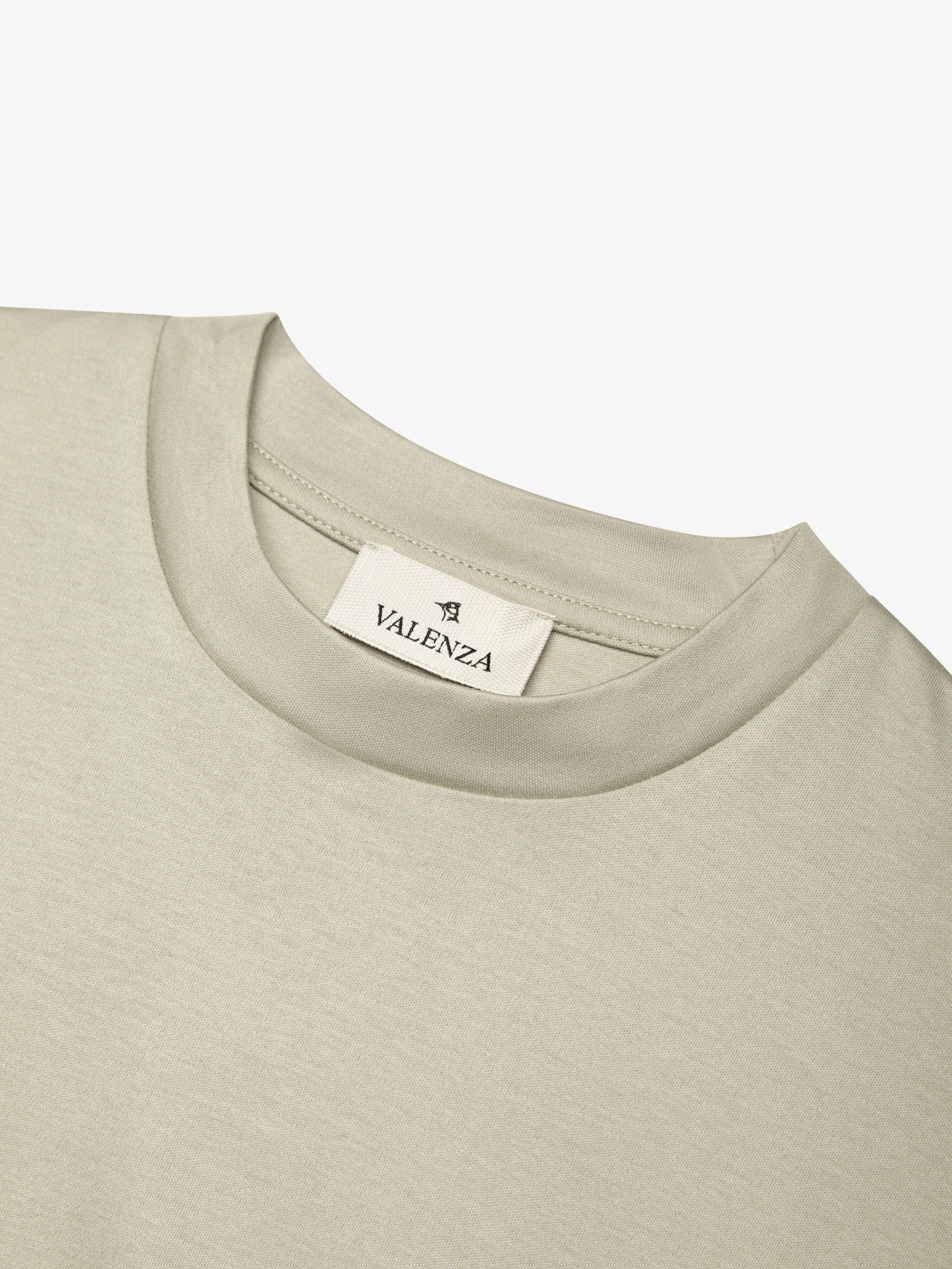 Interlock Supima T-Shirt | Stone