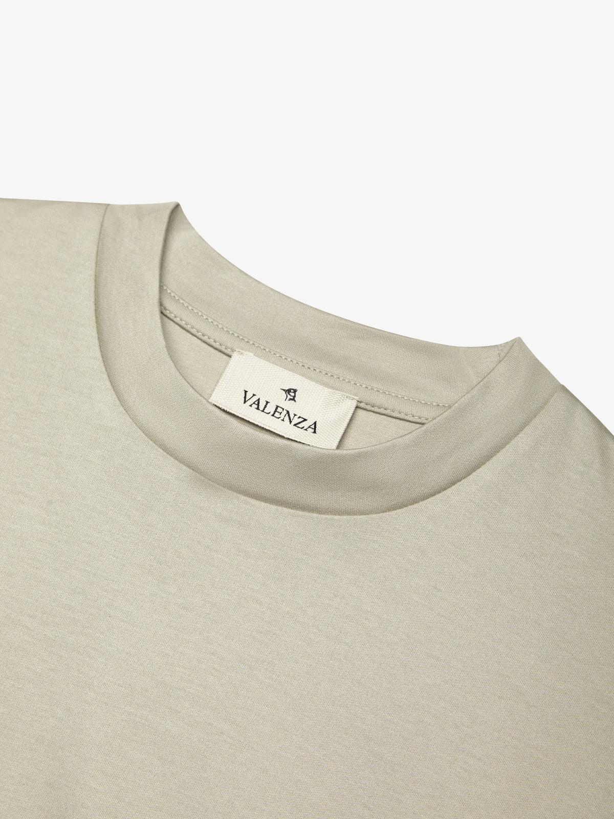 Interlock Supima T-Shirt | Stone
