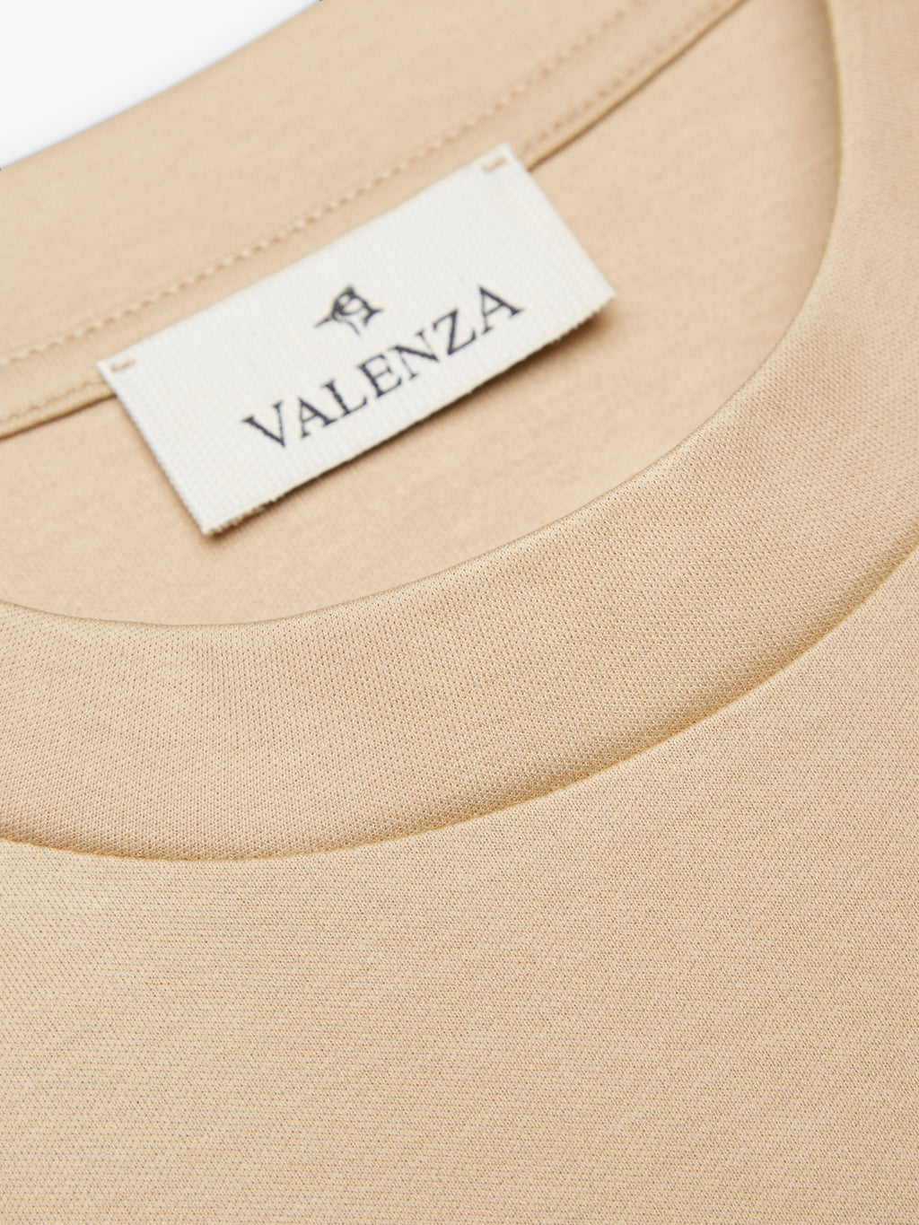 Interlock Supima T-Shirt | Hazelnut