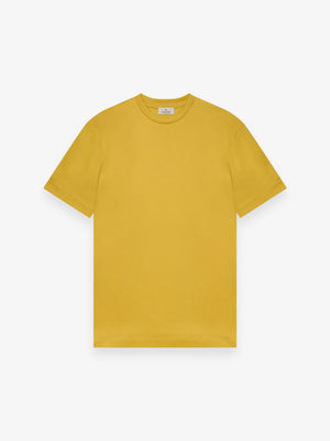 T-Shirt Interlock Supima | Mustard