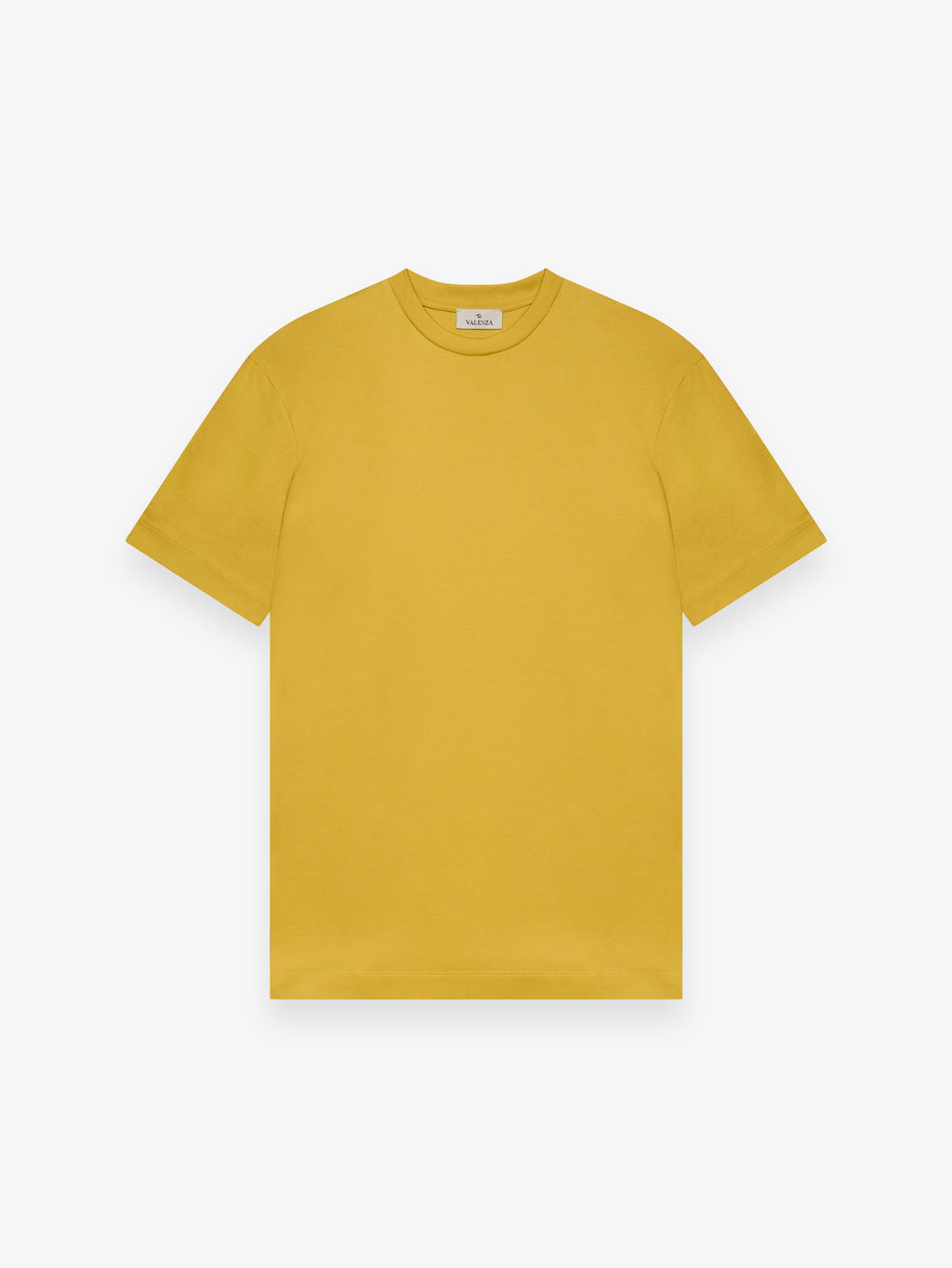 Interlock Supima T-Shirt | Mustard
