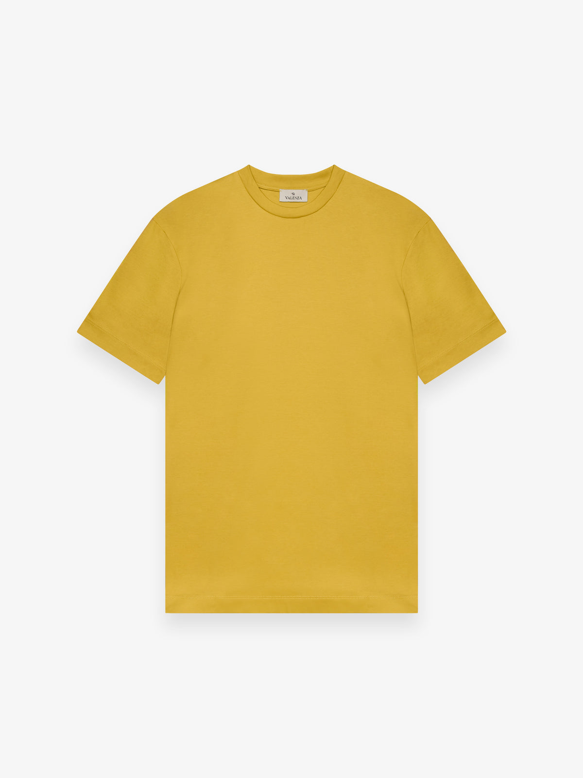 Interlock Supima T-Shirt | Mustard