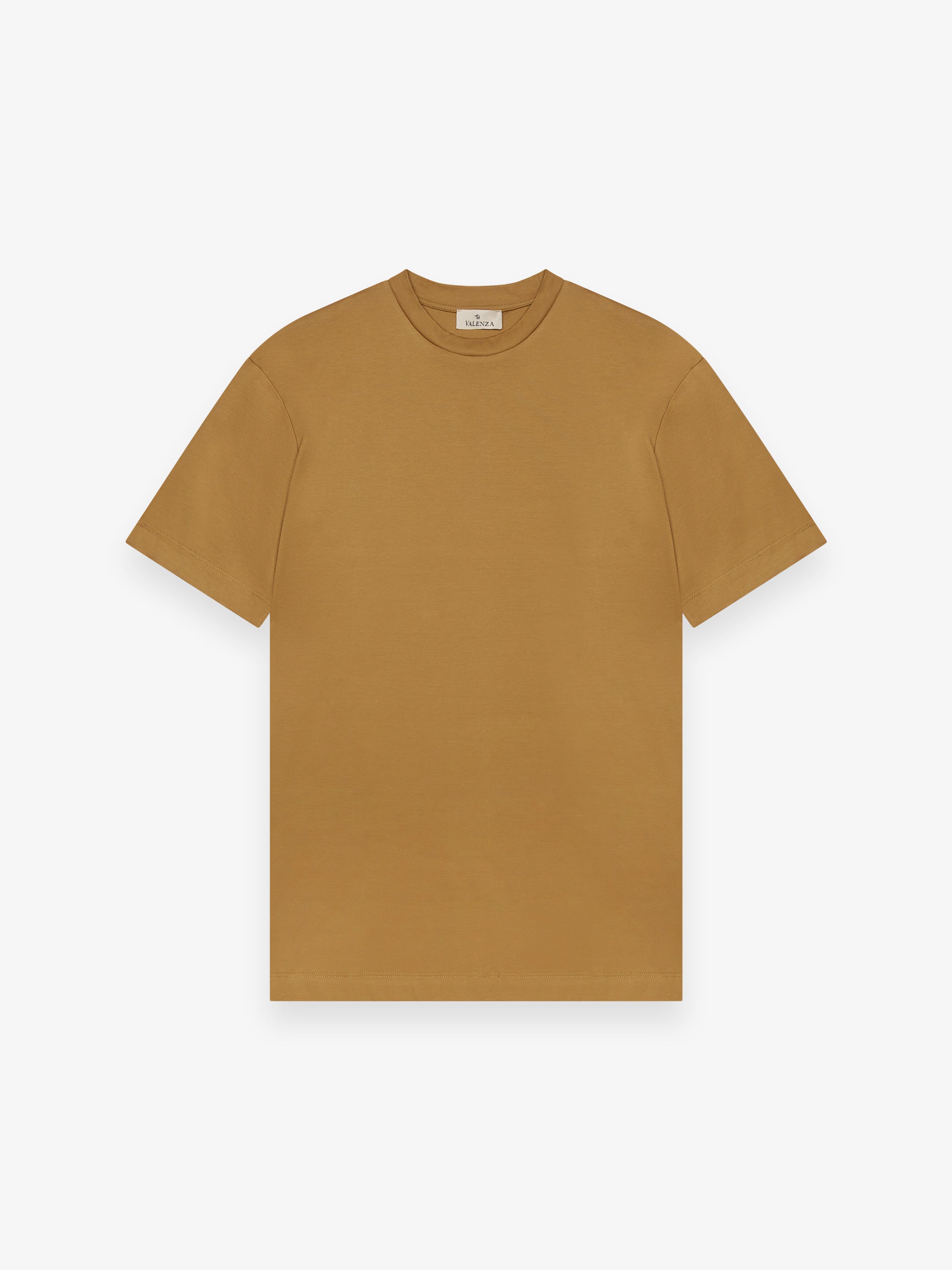 Interlock Supima T-Shirt | Dark Gold