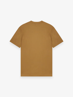 Interlock Supima T-Shirt | Dark Gold
