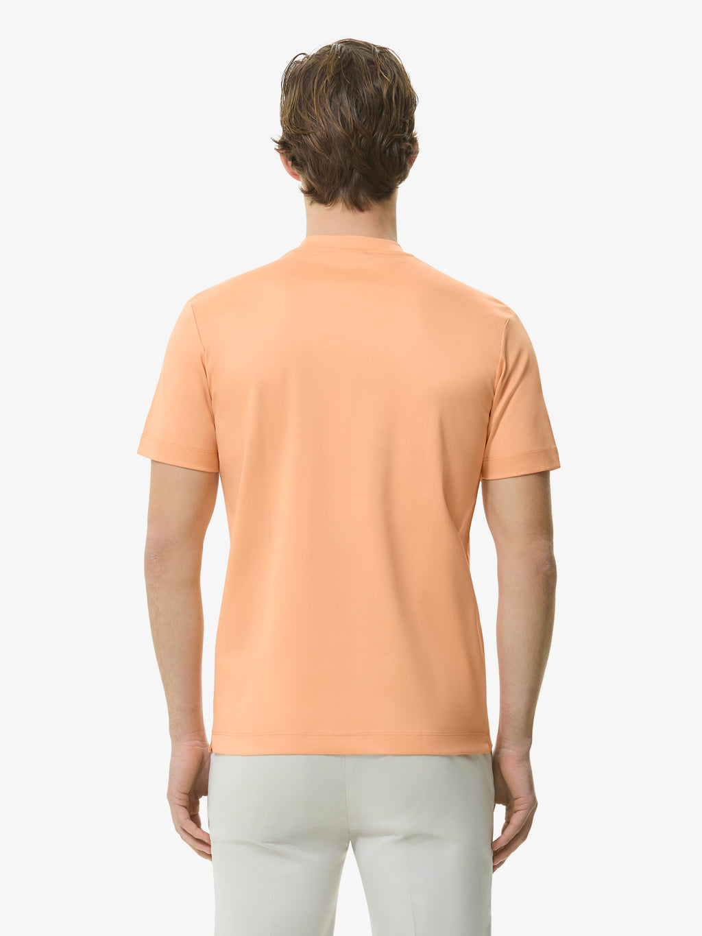 Interlock Supima T-Shirt | Shrimp