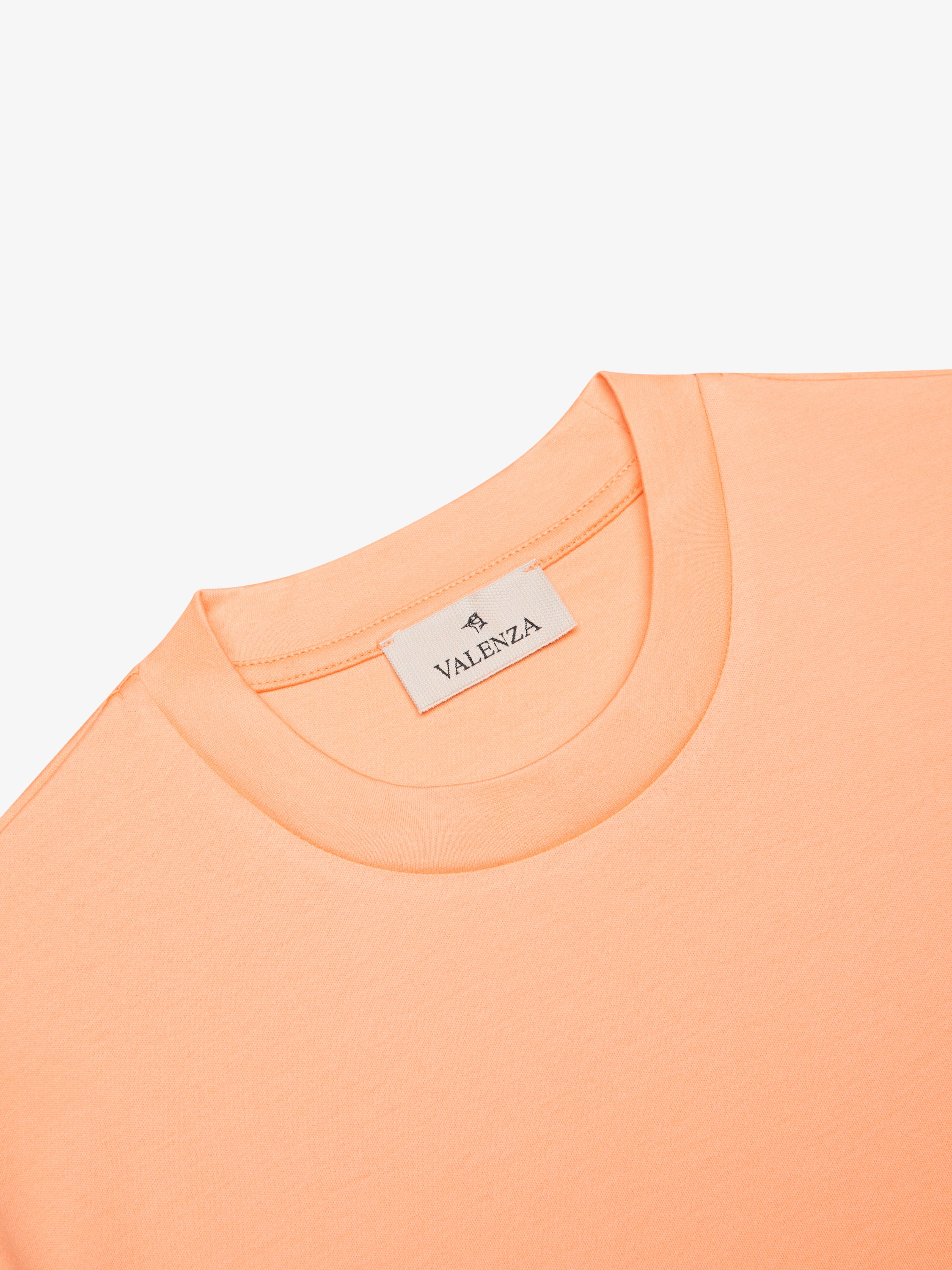 Interlock Supima T-Shirt | Shrimp