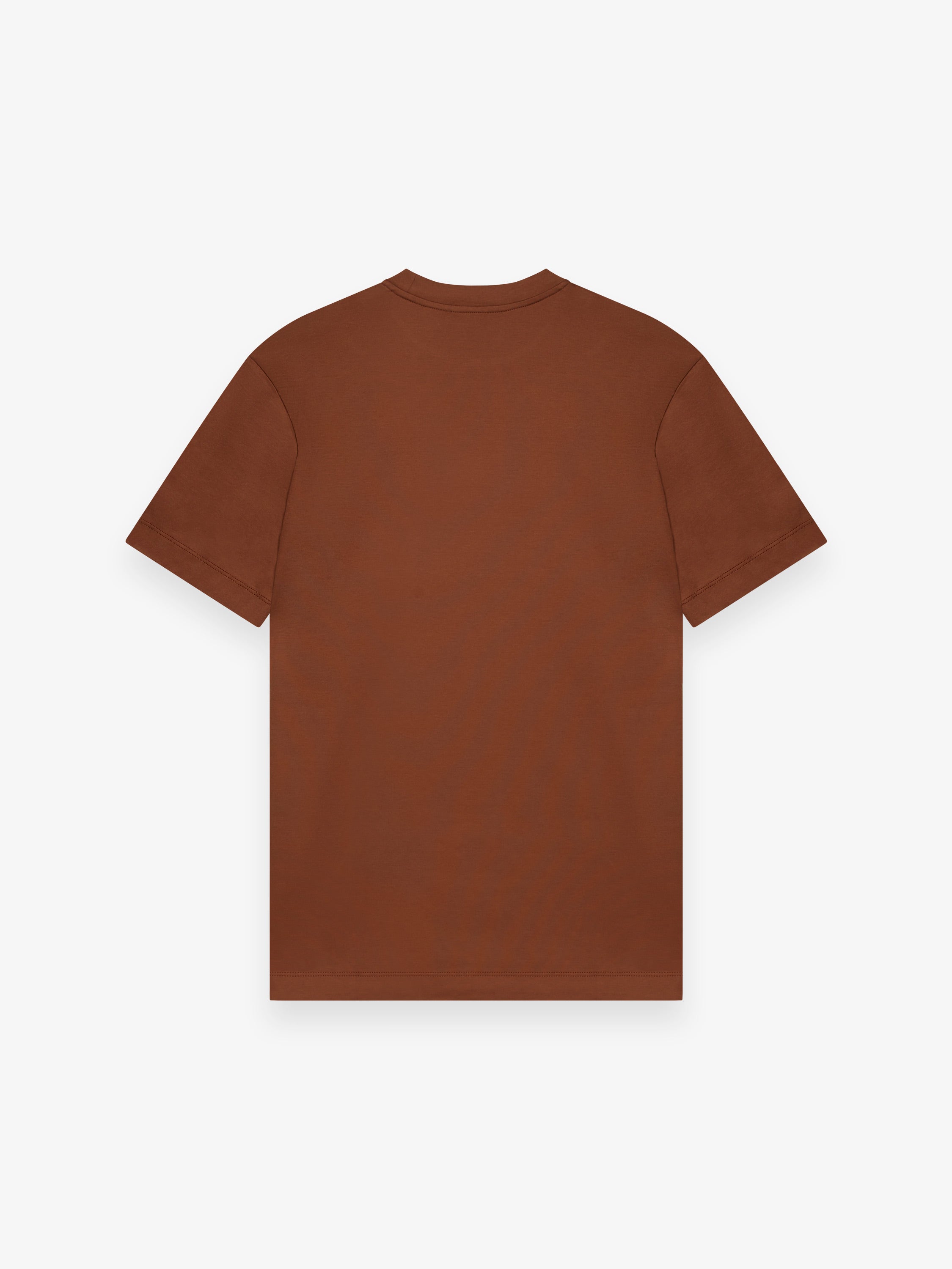 Interlock Supima T-Shirt | Dark Brique