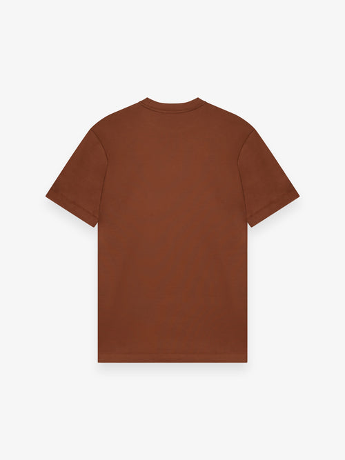 Interlock Supima T-Shirt | Dark Brique