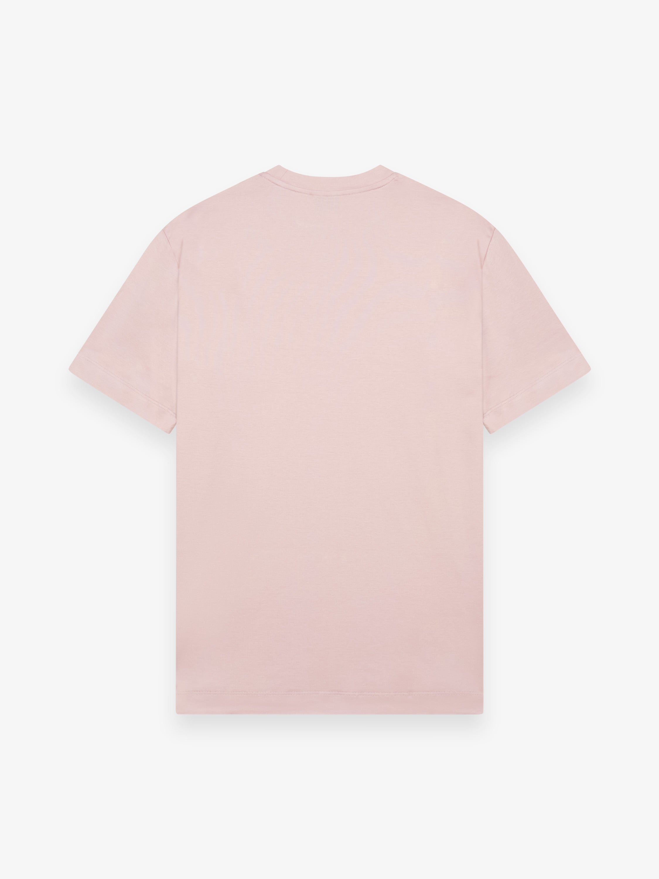 Interlock Supima T-Shirt | Pink Swan
