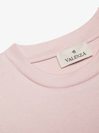 Interlock Supima T-Shirt | Pink Swan