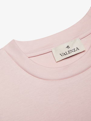 Interlock Supima T-Shirt | Rosa Cigno