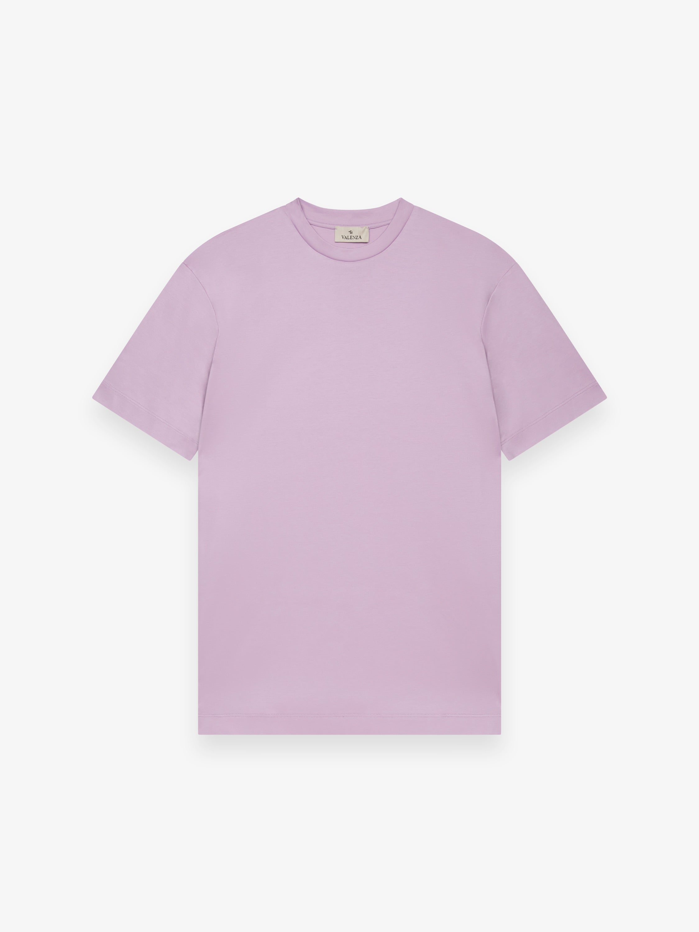 Interlock Supima T-Shirt | Light Purple