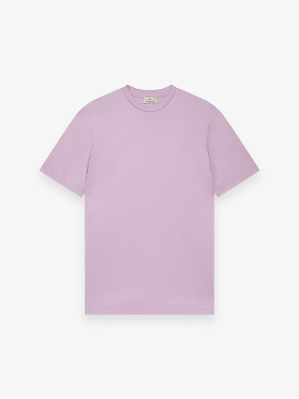 Interlock Supima T-Shirt | Light Purple