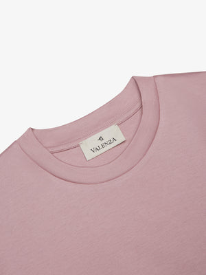 Interlock Supima T-Shirt | Rose poudré