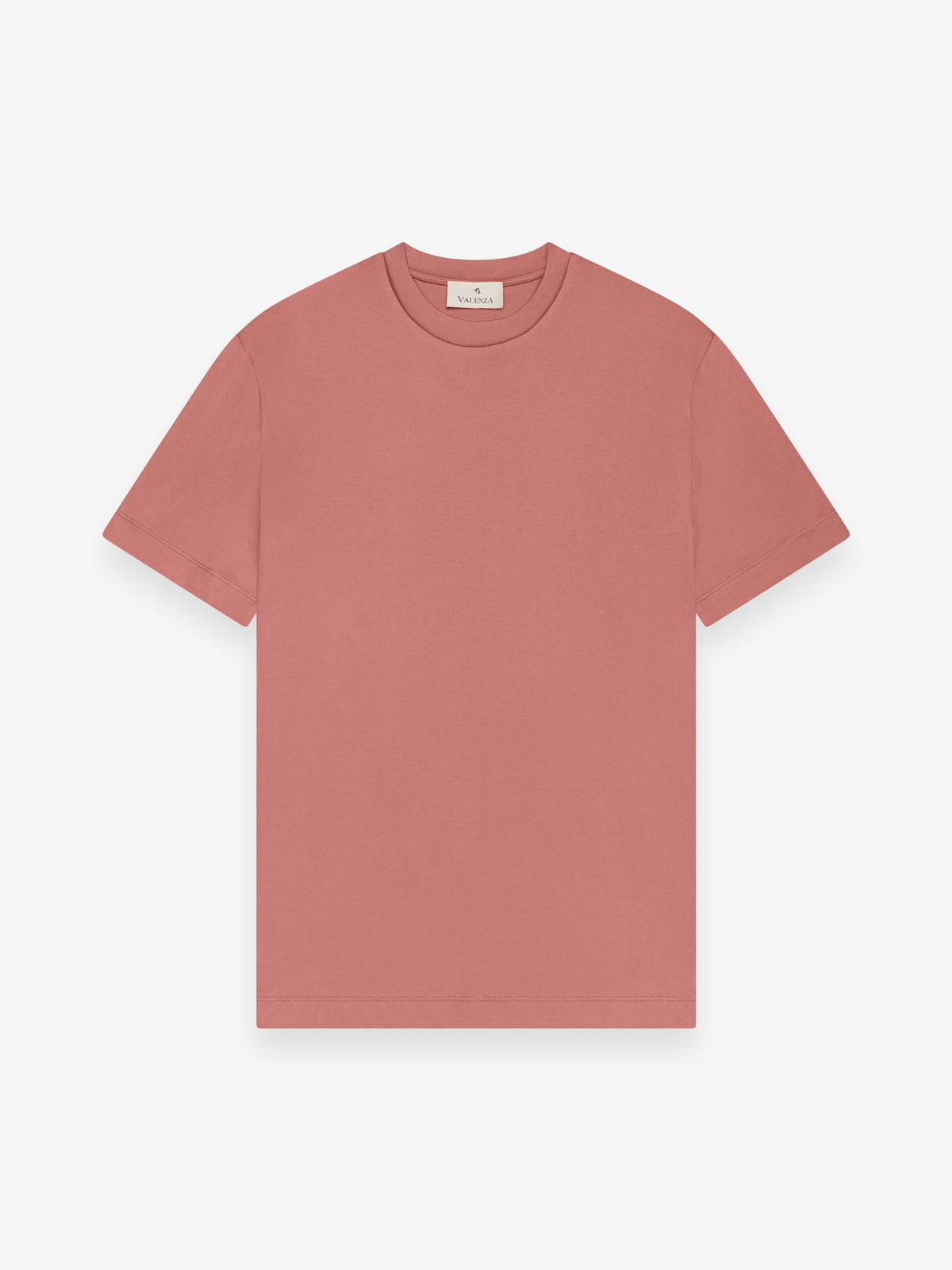 Interlock Supima T-Shirt | Rose Vale