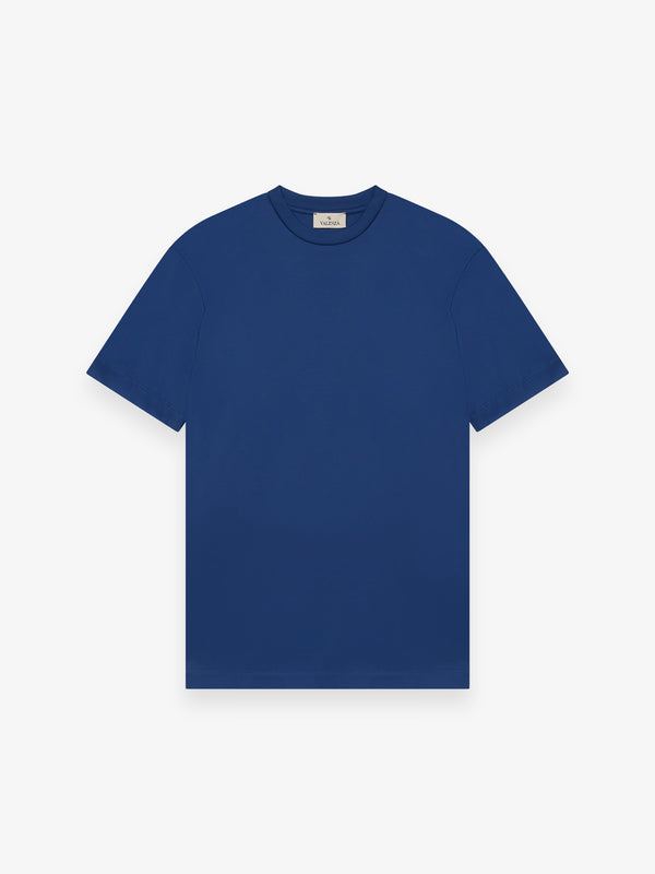 Interlock Supima T-Shirt | Cobalt