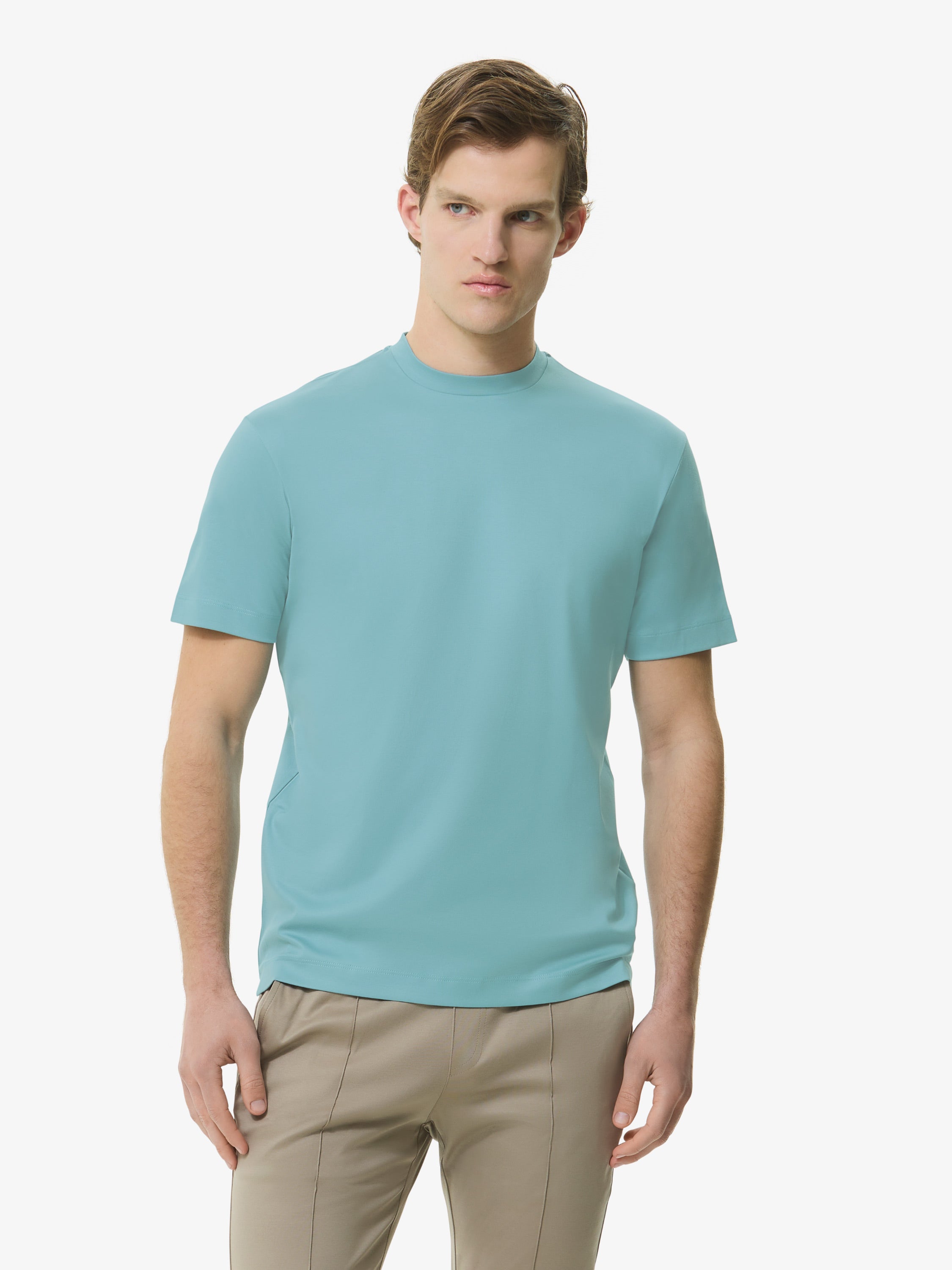 Interlock Supima T-Shirt | Teal