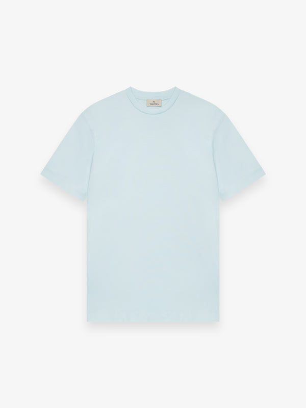 Interlock Supima T-Shirt | Aqua