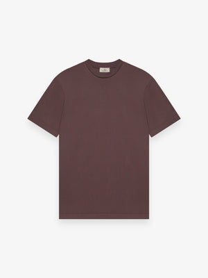 T-Shirt Interlock Supima | Dark Sienna