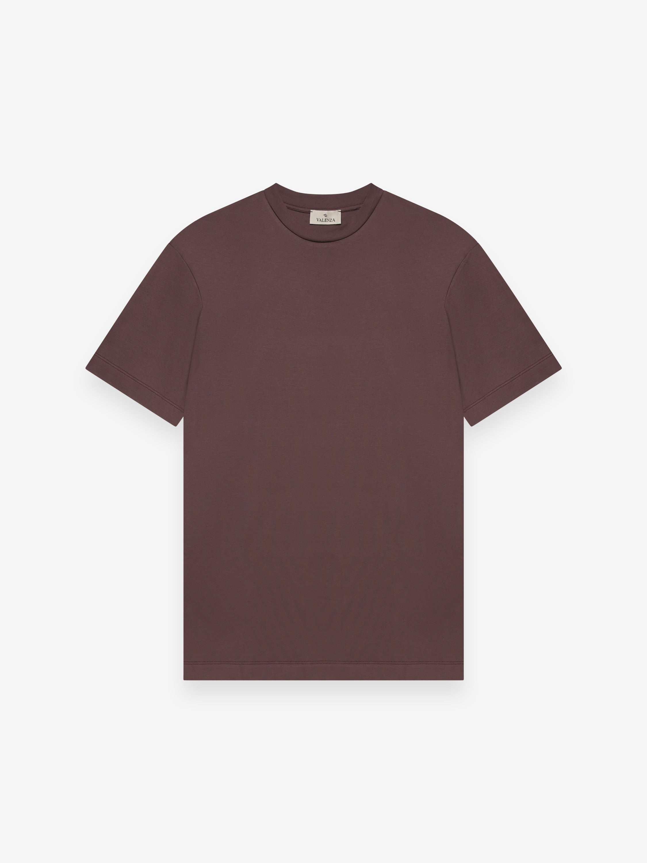 Interlock Supima T-Shirt | Dark Sienna