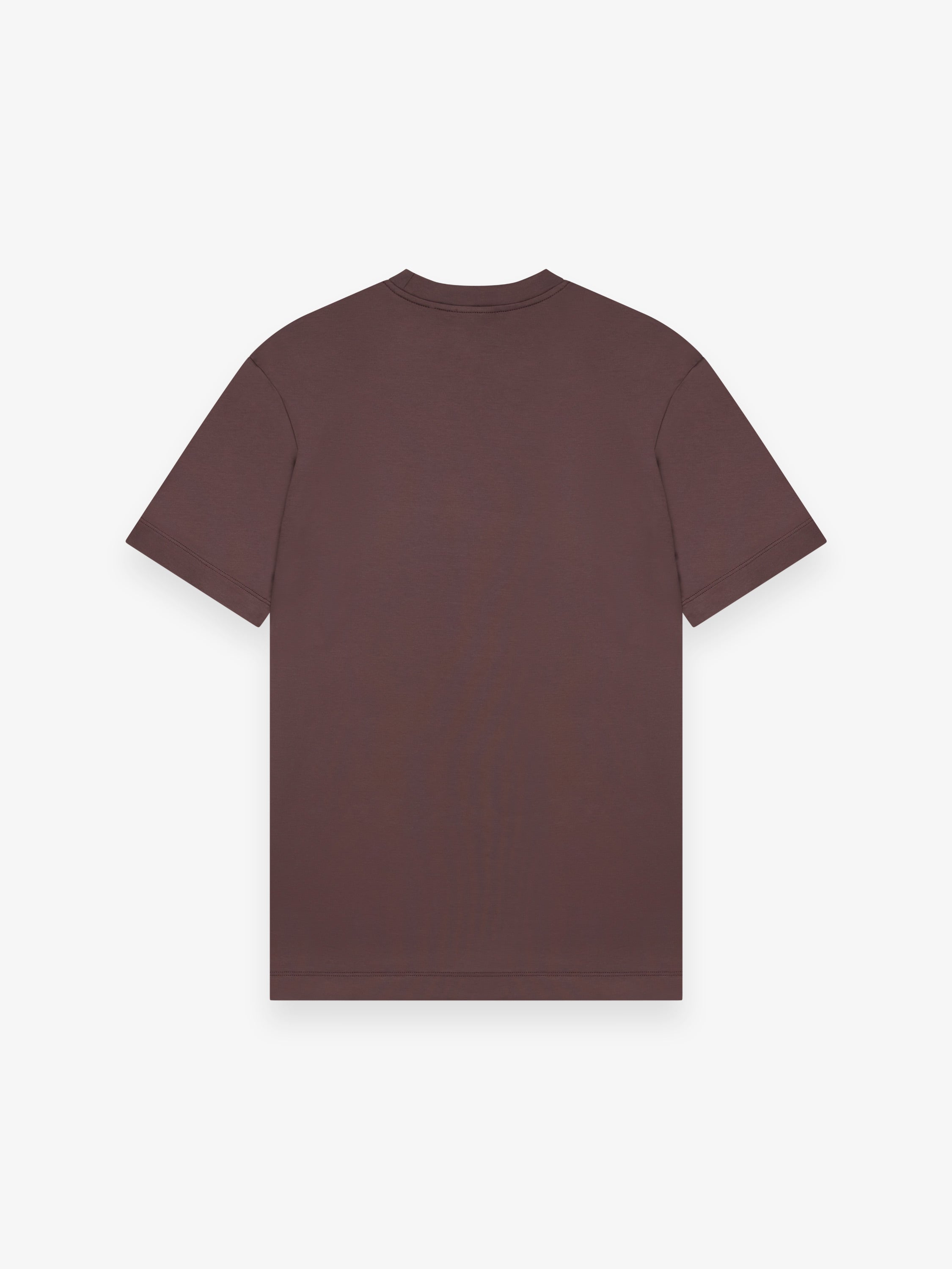 Interlock Supima T-Shirt | Dark Sienna
