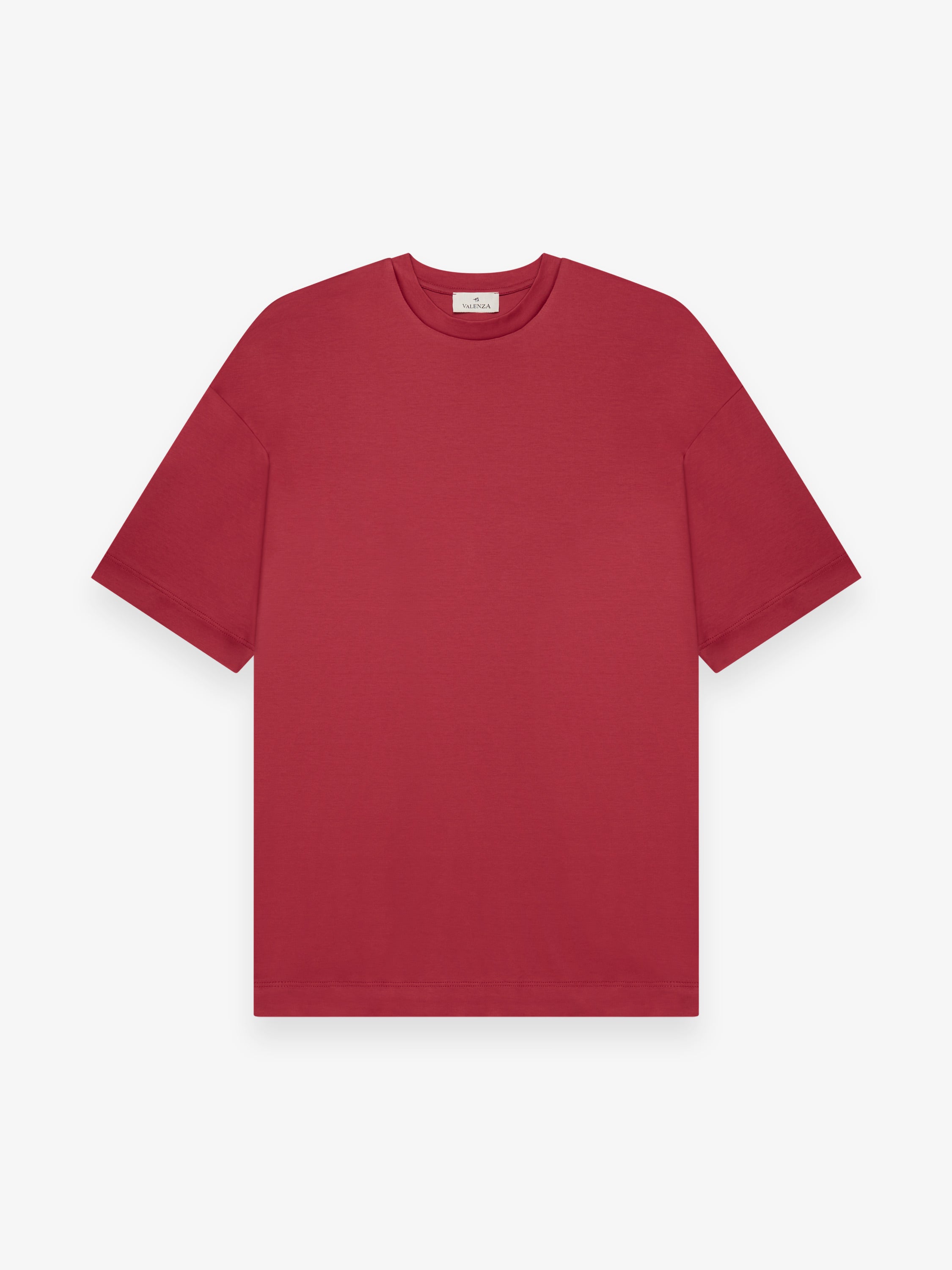 Interlock Supima T-Shirt | Chili Red