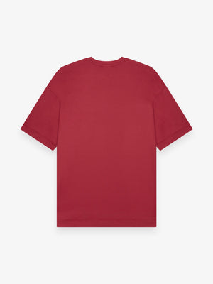 Interlock Supima T-Shirt | Chili Red