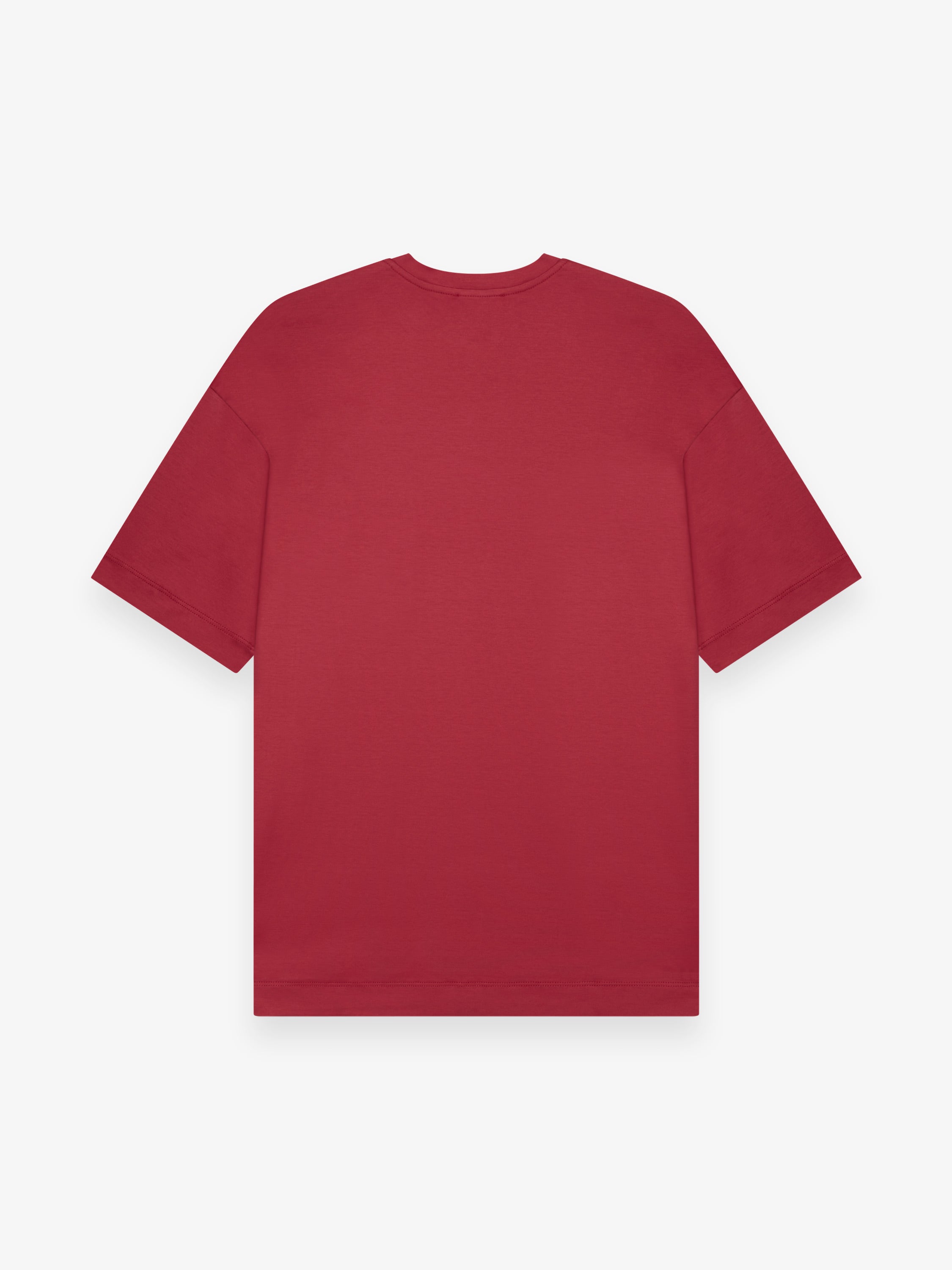 Interlock Supima T-Shirt | Chili Red
