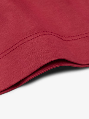 Interlock Supima T-Shirt | Chili Red