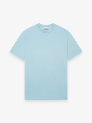 Interlock Supima T-Shirt | Blue Diamante