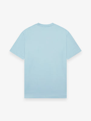 Interlock Supima T-Shirt | Blue Diamante