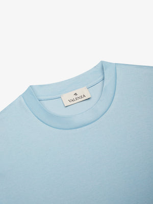 Interlock Supima T-Shirt | Blue Diamante