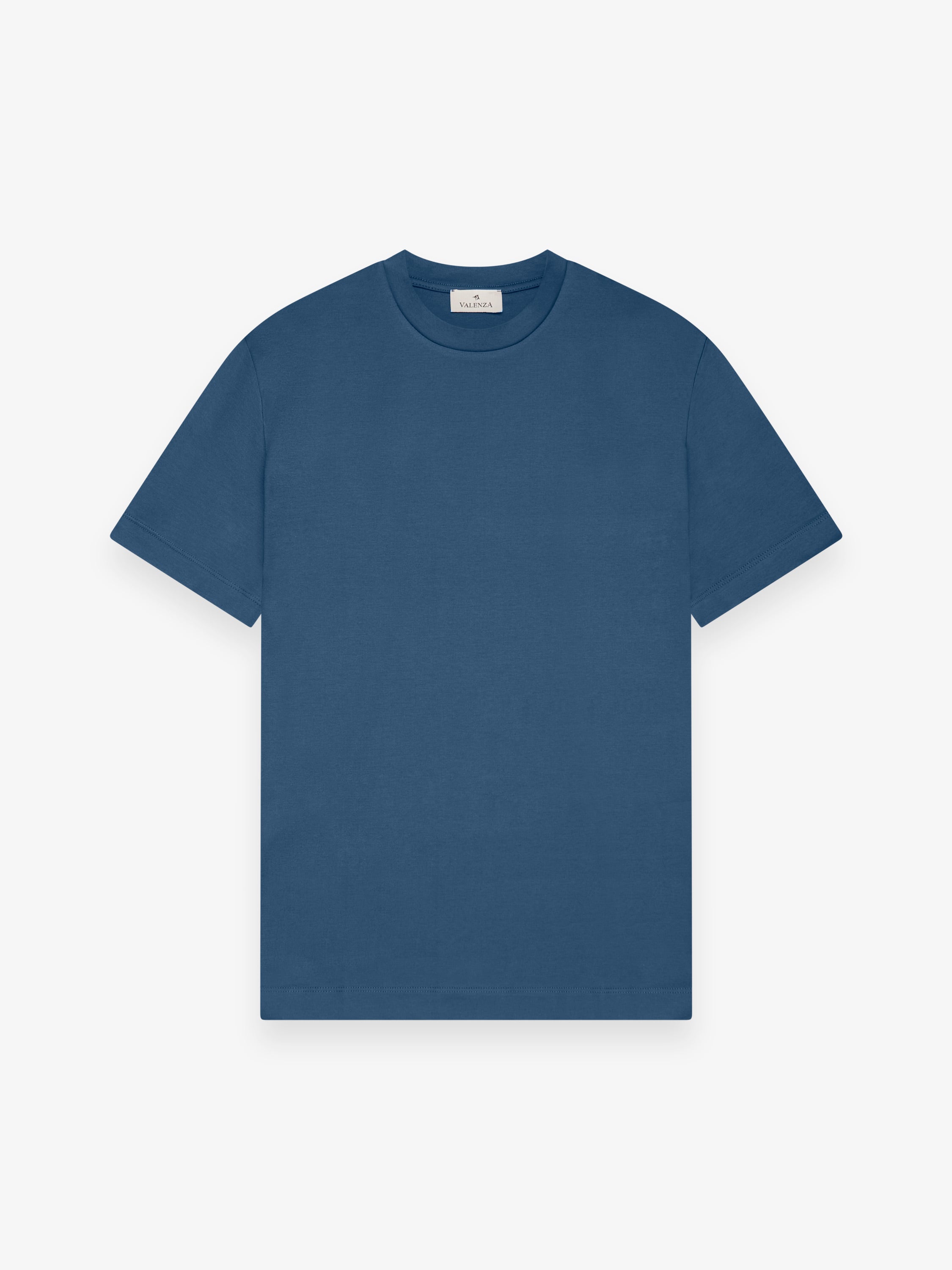 Interlock Supima T-Shirt | Blue Whale