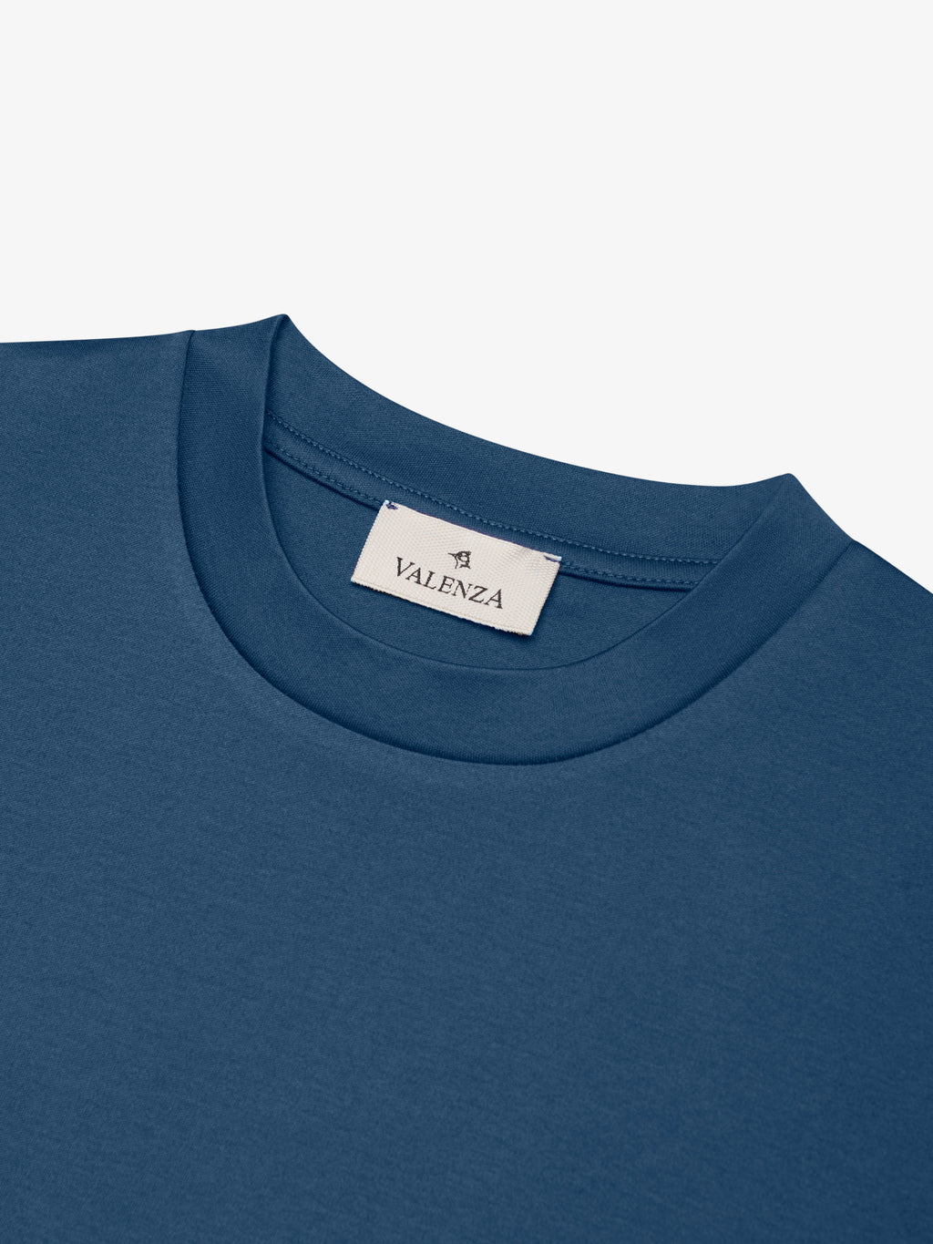 Interlock Supima T-Shirt | Blue Whale