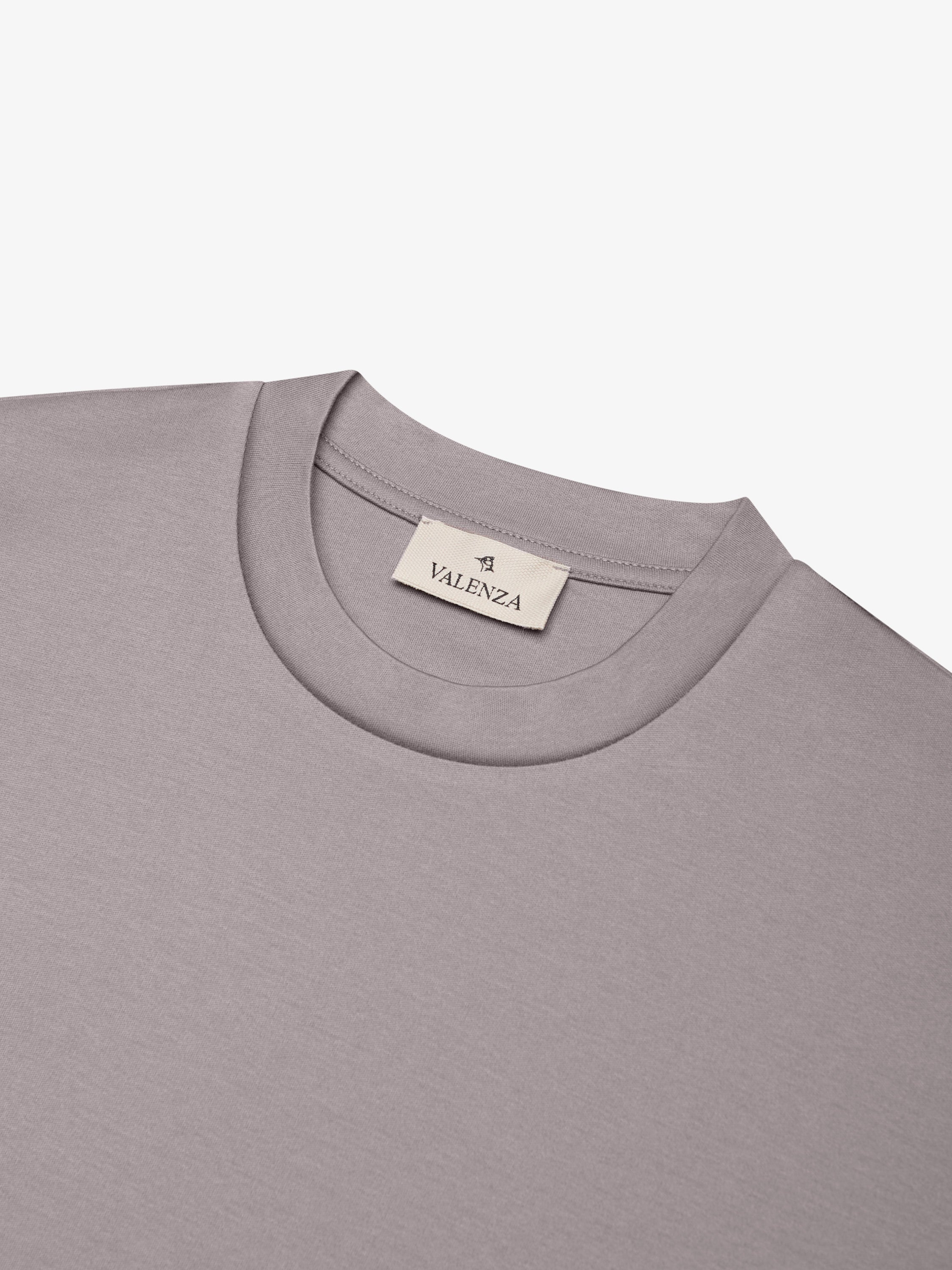 Interlock Supima T-Shirt | Mountain Mist