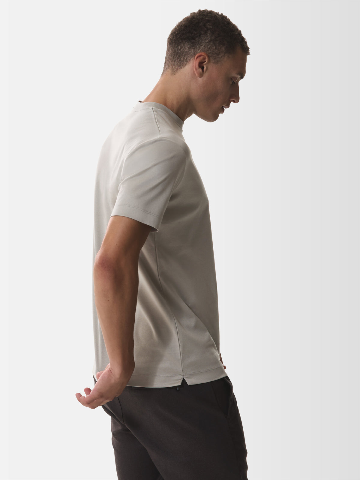 Interlock Supima T-Shirt | Granito