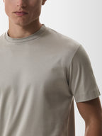 Interlock Supima T-Shirt | Graniet