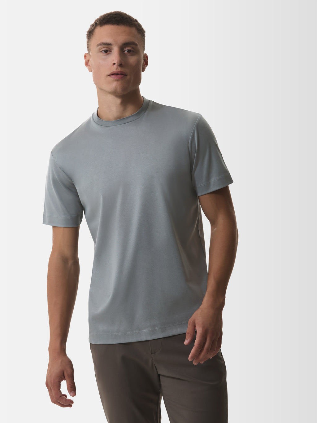 Interlock Supima T-Shirt | Onyx