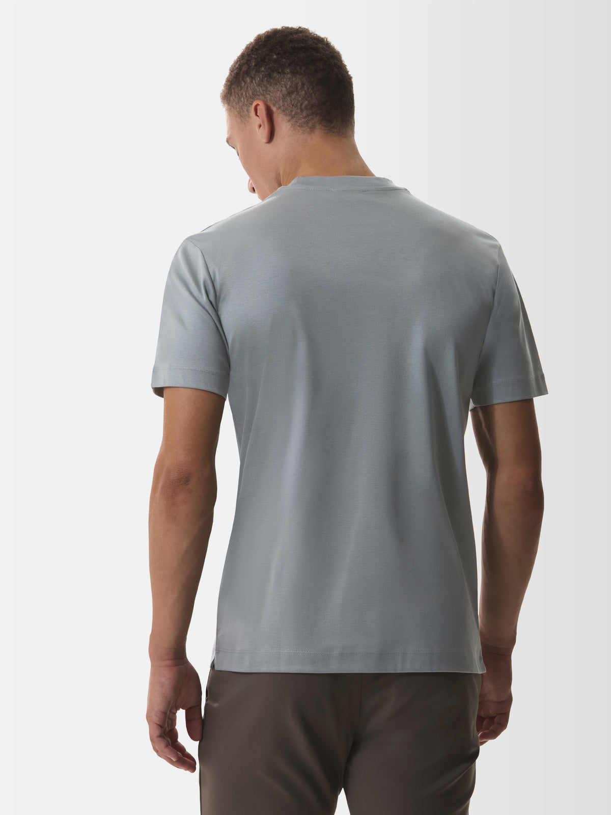 Interlock Supima T-Shirt | Onyx