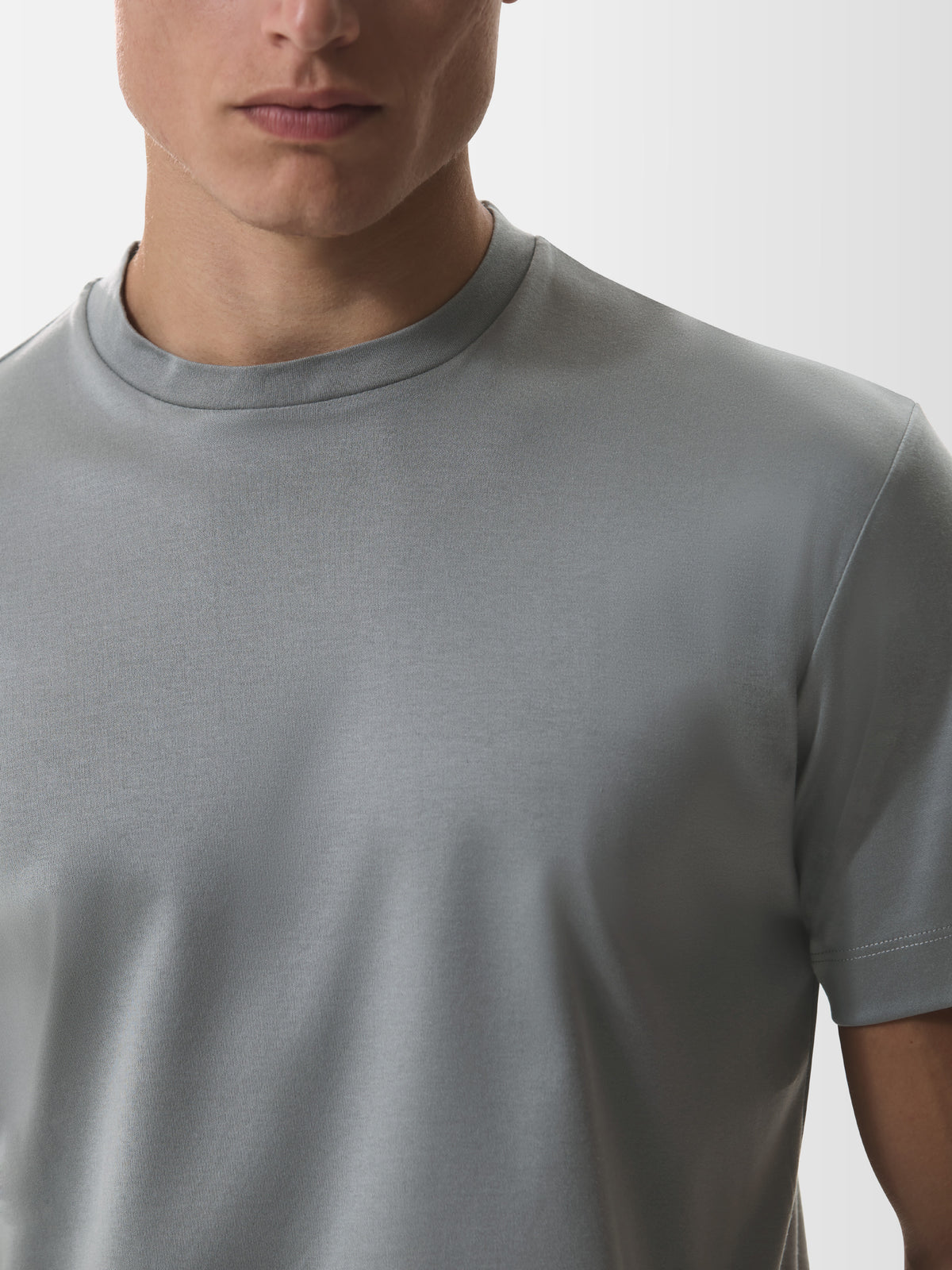 Interlock Supima T-Shirt | Onyx