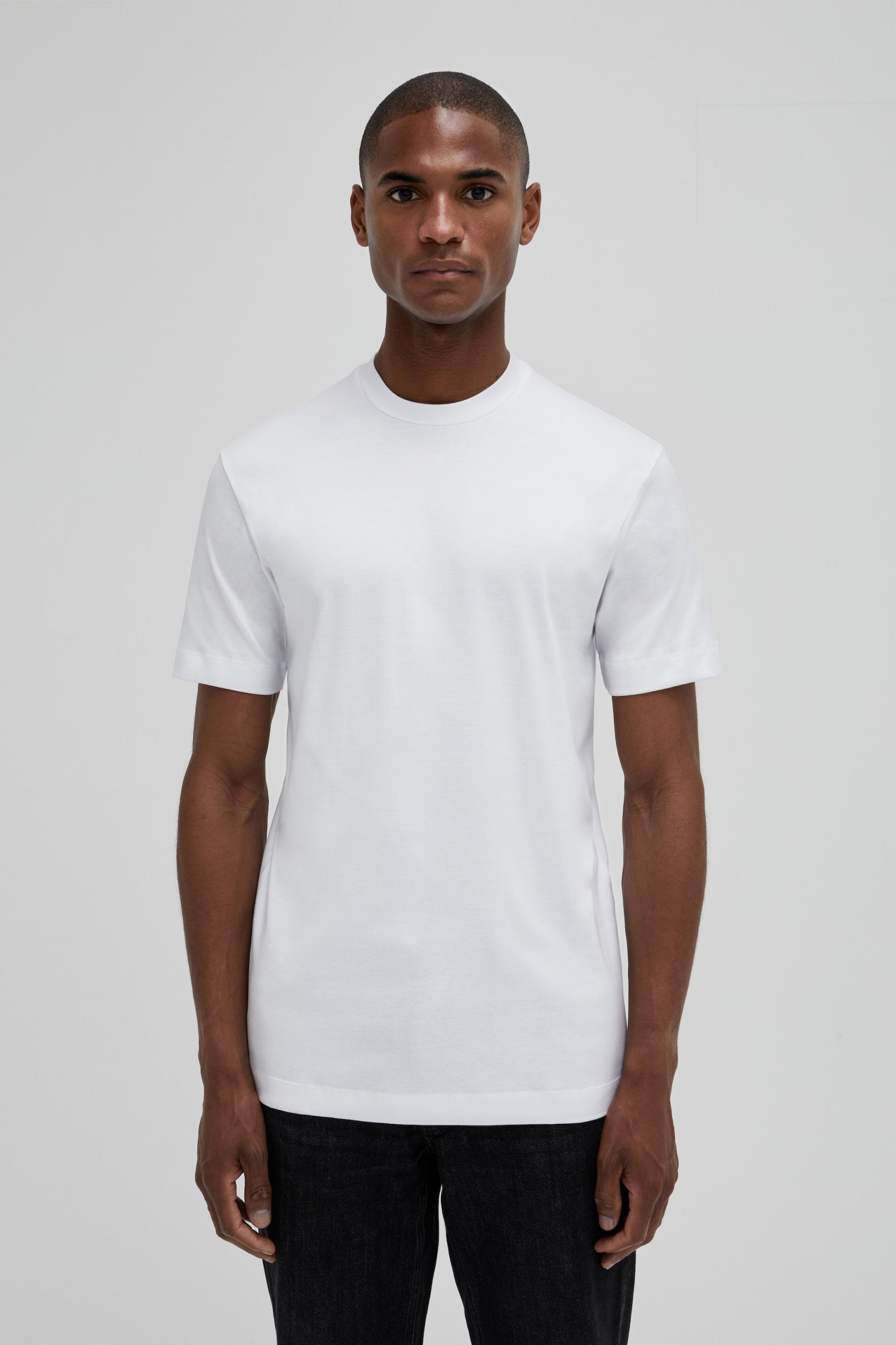 Interlock Supima T-Shirt | White