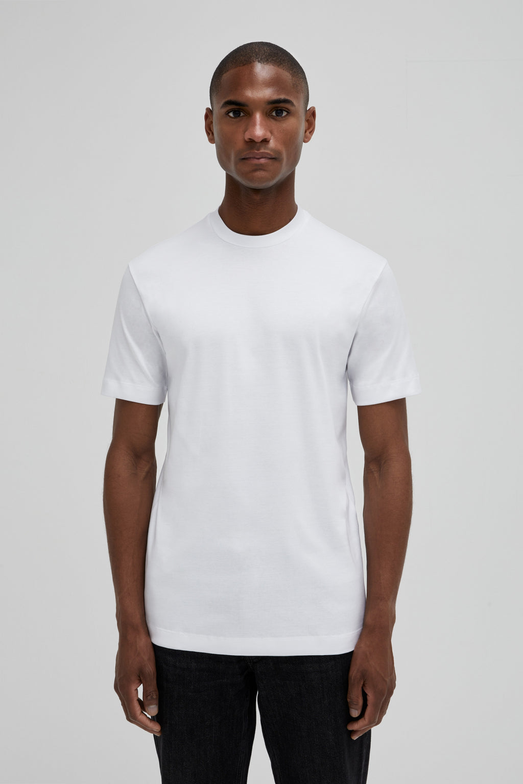 Interlock Supima T-Shirt | Wit