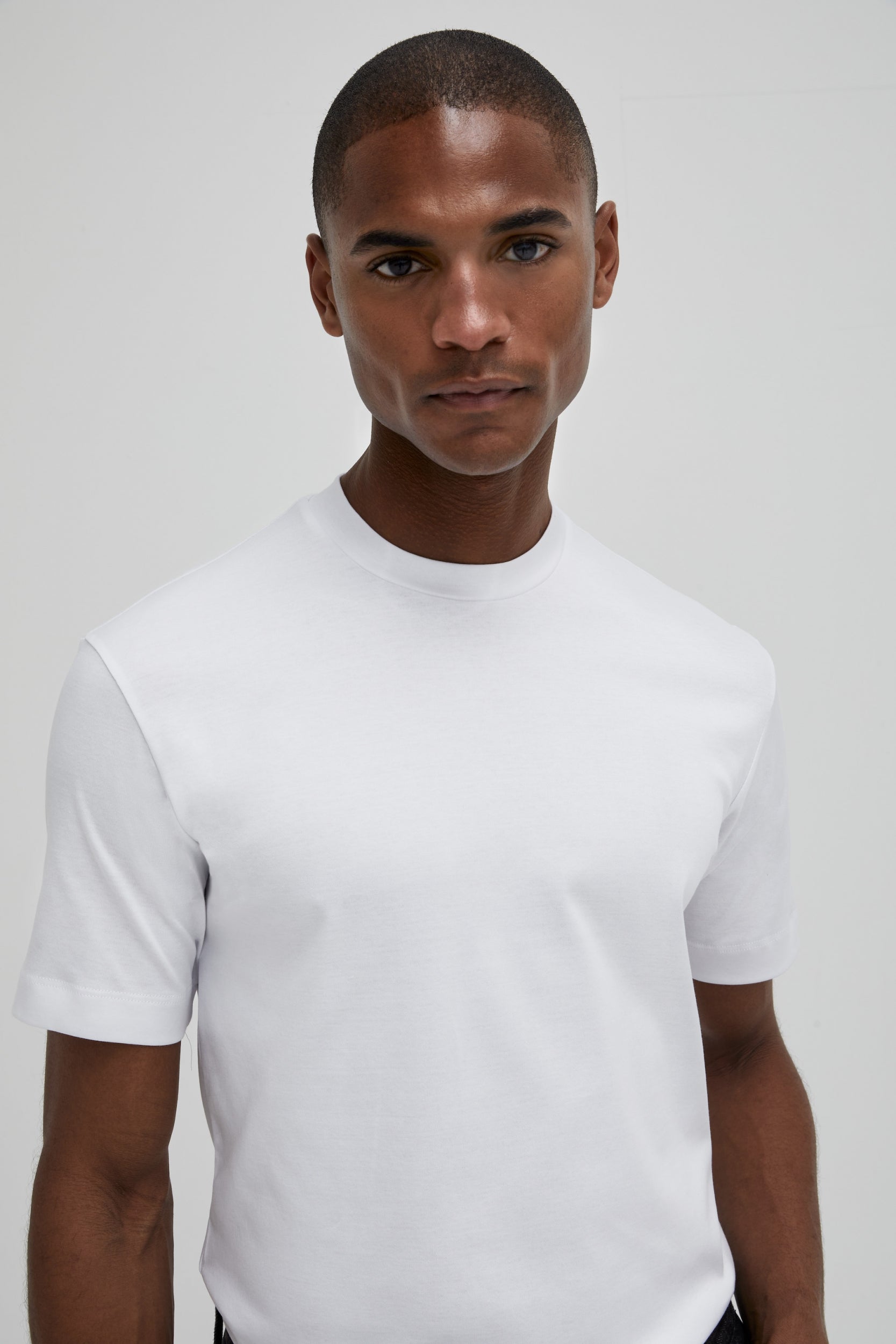 Interlock Supima T-Shirt | White