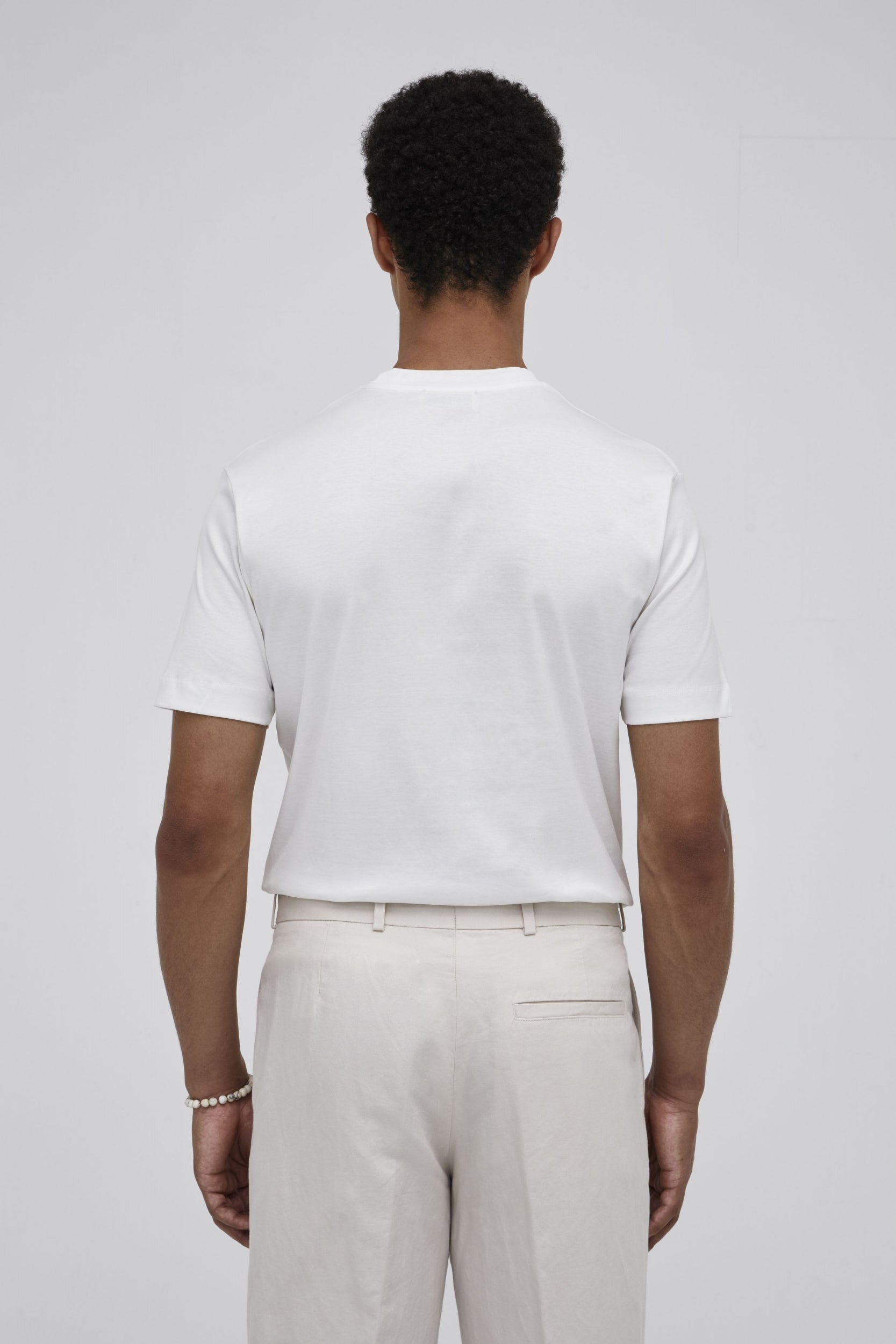 Interlock Supima T-Shirt | Off White
