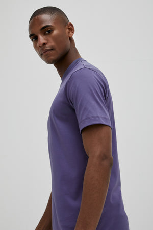 T-Shirt Interlock Supima | Indigo