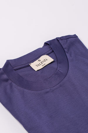 T-Shirt Interlock Supima | Indigo