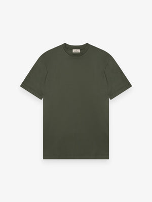 T-Shirt Interlock Supima | Vert