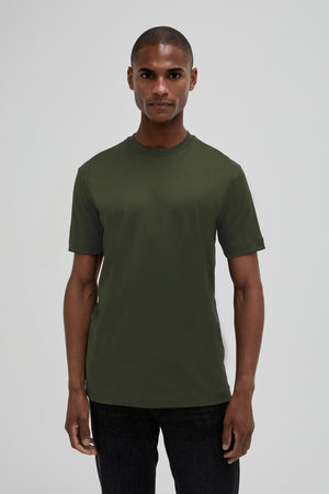 T-Shirt Interlock Supima | Vert